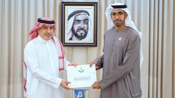 رئيس الدولة يتلقى رسالة خطية من ولي عهد السعودية