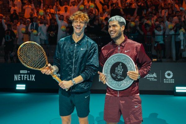 بحضور تركي آل الشيخ… سينر يحافظ على لقبه ويتوَّج بطلاً لبطولة “2025 Six Kings Slam” في موسم الرياض