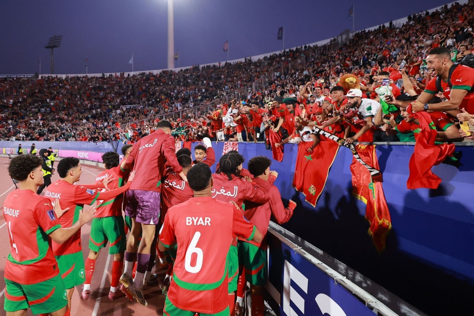 عاجل.. شباب المغرب أبطال العالم من بوابة وطن ميسي ومارادونا (فيديو)