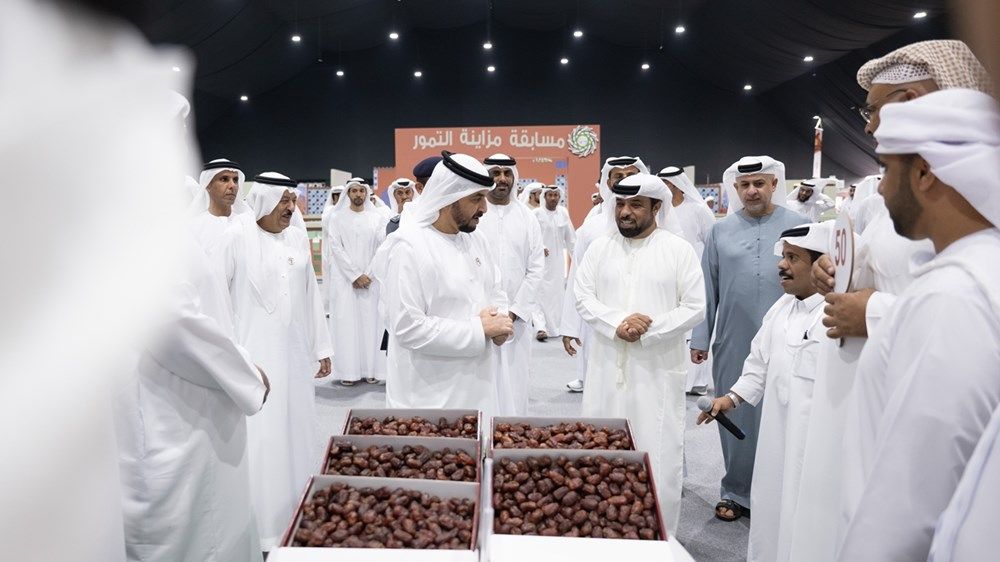 حمدان بن زايد: مهرجان ومزاد الظفرة للتمور منصة لتعزيز الأمن الغذائي وصون التراث