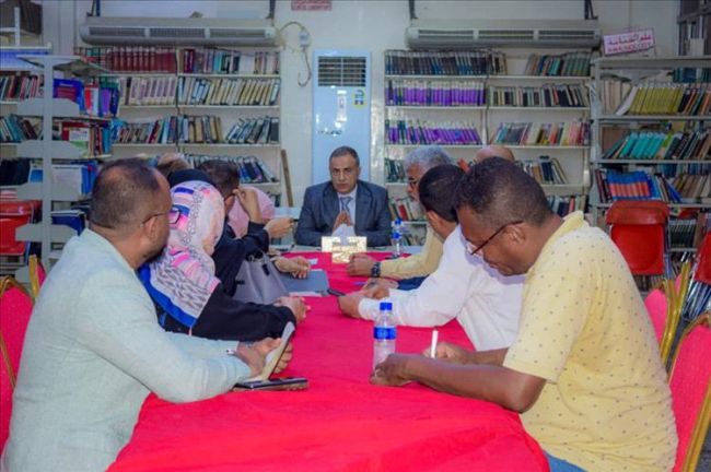 اجتماع في جامعة عدن يناقش الاعتماد ا