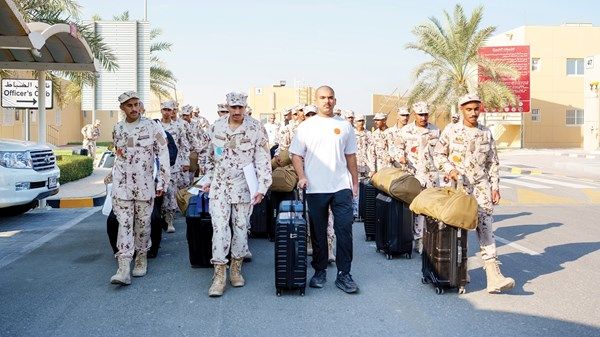 «زايد العسكرية» تستقبل الدفعة الـ 5 من المرشحين