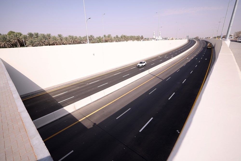 افتتاح تقاطع زاخر المطوّر في منطقة العين