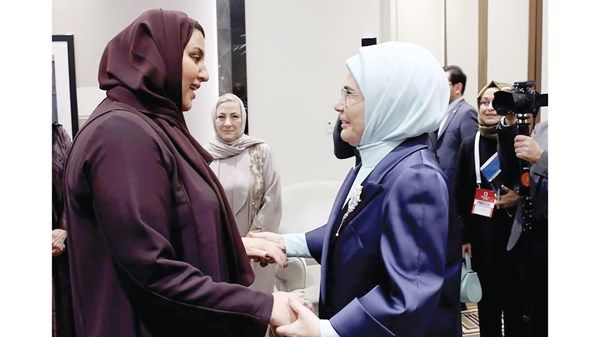 حرم رئيس تركيا تشيد بدعم الإمارات للعمل البيئي المستدام