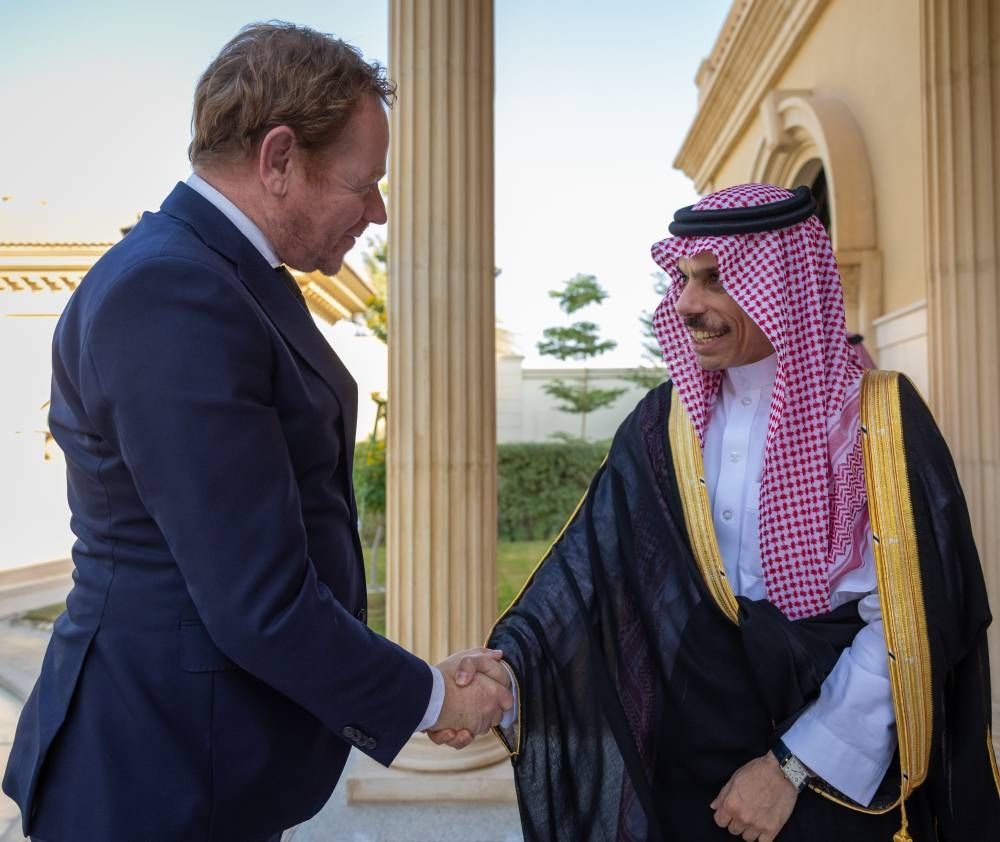 وزير الخارجية ونظيره الهولندي يبحثان العلاقات الثنائية