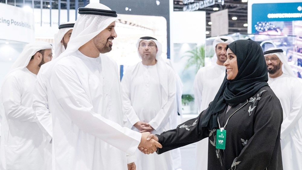 ذياب بن محمد بن زايد يشهد جانباً من فعاليات الأسبوع العالمي للغذاء 2025