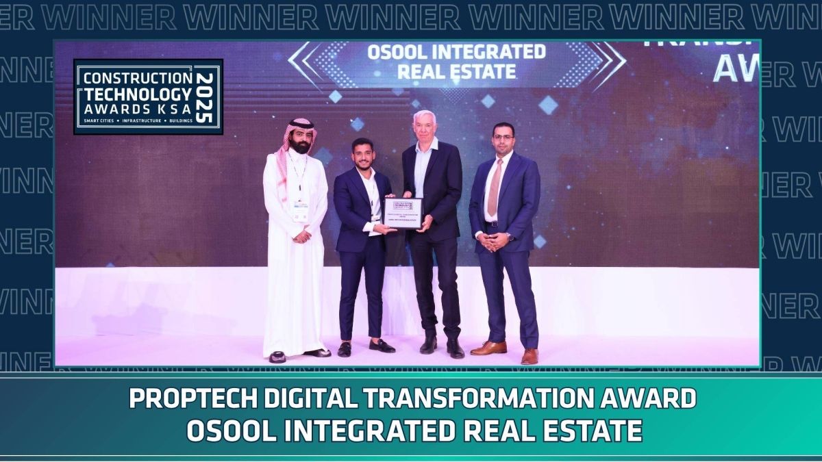 شركة أصول المتكاملة العقارية تحصد جائزة التحول الرقمي في التكنولوجيا العقارية (PropTech) ضمن جوائز (CTF KSA 2025)