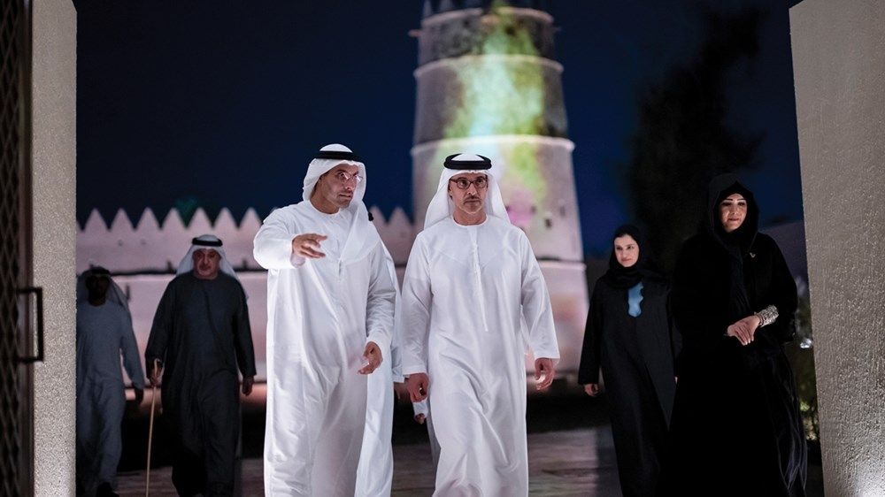هزاع بن زايد يشهد حفل إعادة افتتاح متحف العين بعد عملية الترميم والتطوير