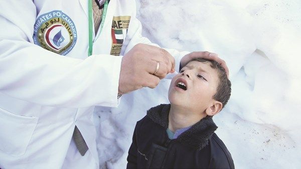مبادرات رئيس الدولة تقود العالم نحو استئصال شلل الأطفال