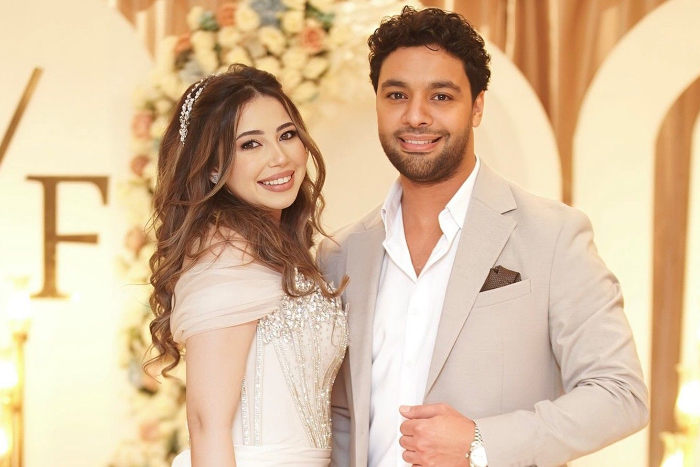 في أجواء من البهجة والسعادة.. عقد قران أحمد جمال وفرح الموجي
