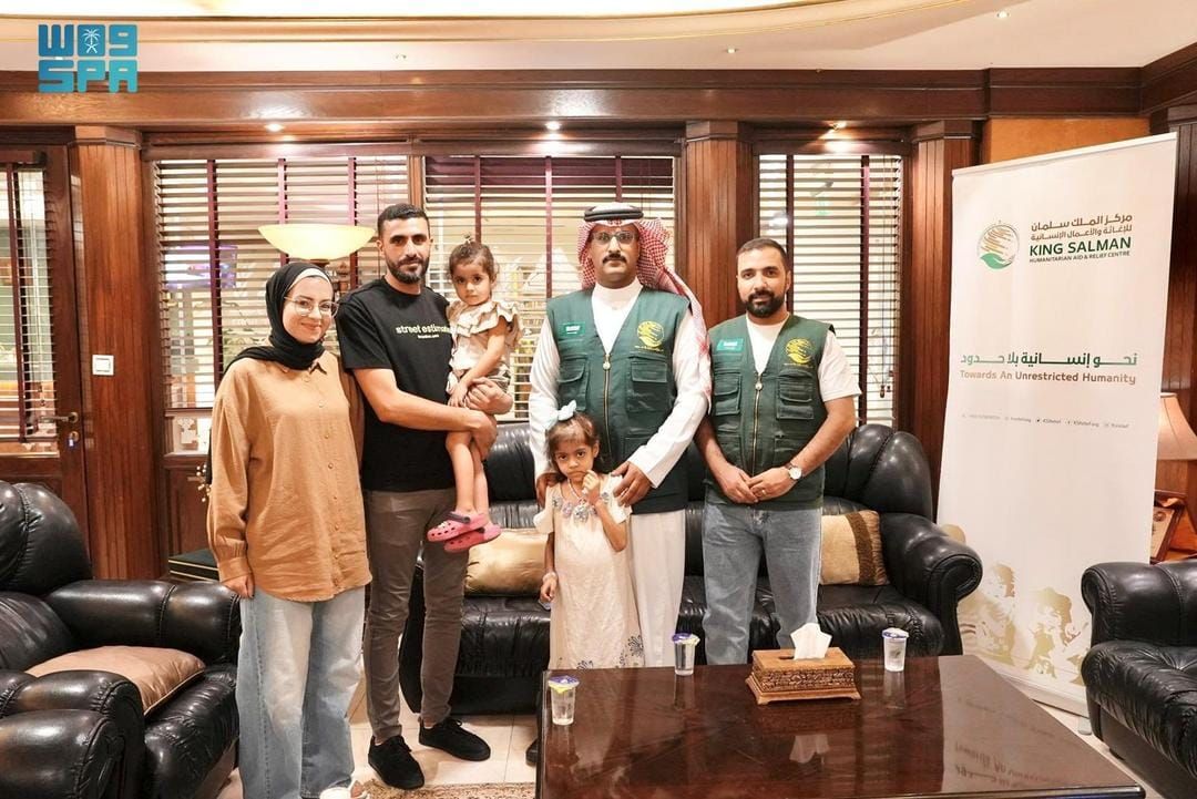 مركز الملك سلمان للإغاثة ينقذ طفلة فلسطينية مصابة بسرطان القولون ويمنحها الأمل في الشفاء