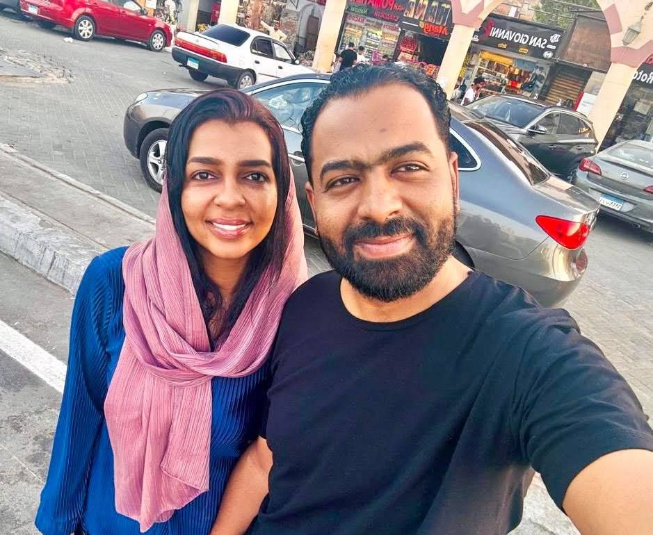 شاهد بالصور.. عرسان الموسم “أحمد ولينا” يعودان لإكتساح السوشيال ميديا بلقطات من شهر العسل