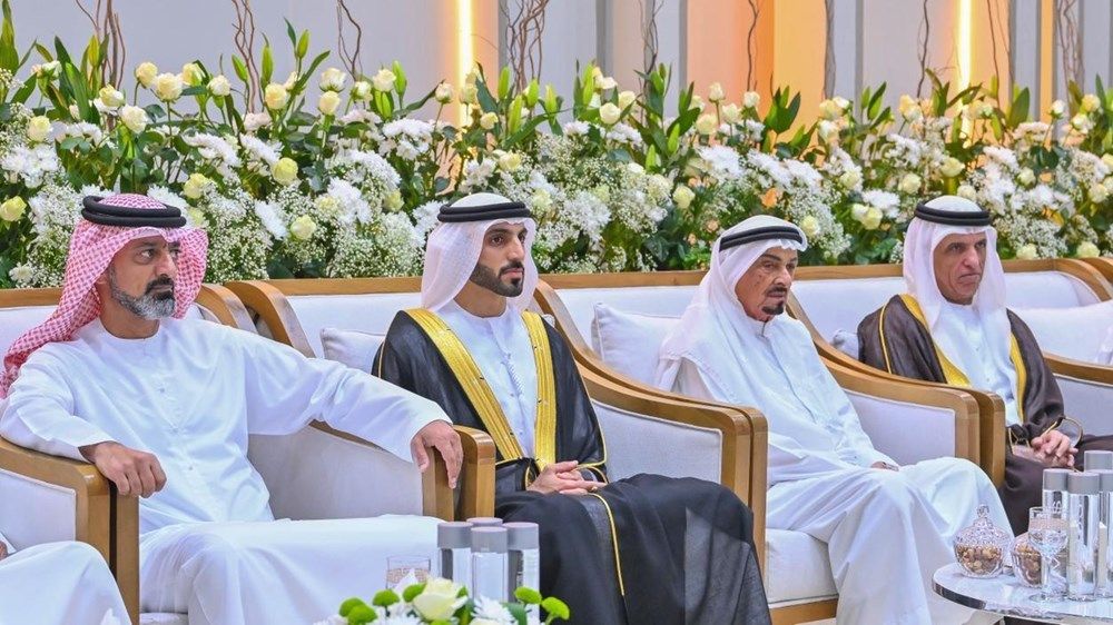 حكام عجمان وأم القيوين ورأس الخيمة يحضرون أفراح النعيمي