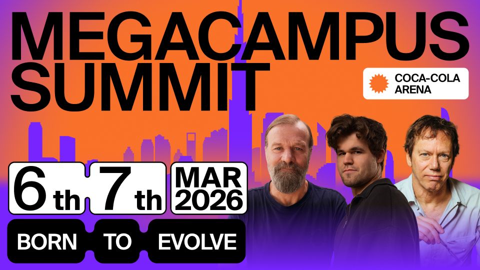 قمة Megacampus 2026 تُعقد في دبي – أكبر حدث محاضرات في العالم
