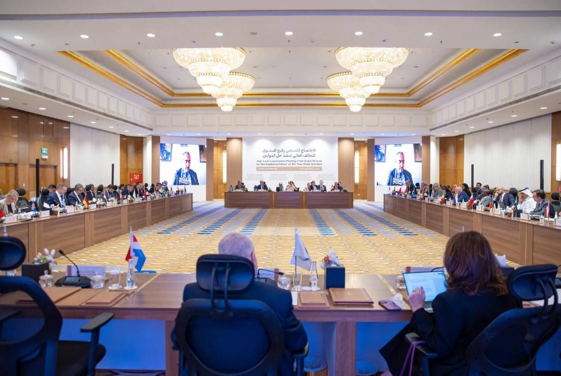 الرياض تستضيف الاجتماع التنسيقي للتحالف العالمي لحل الدولتين‎