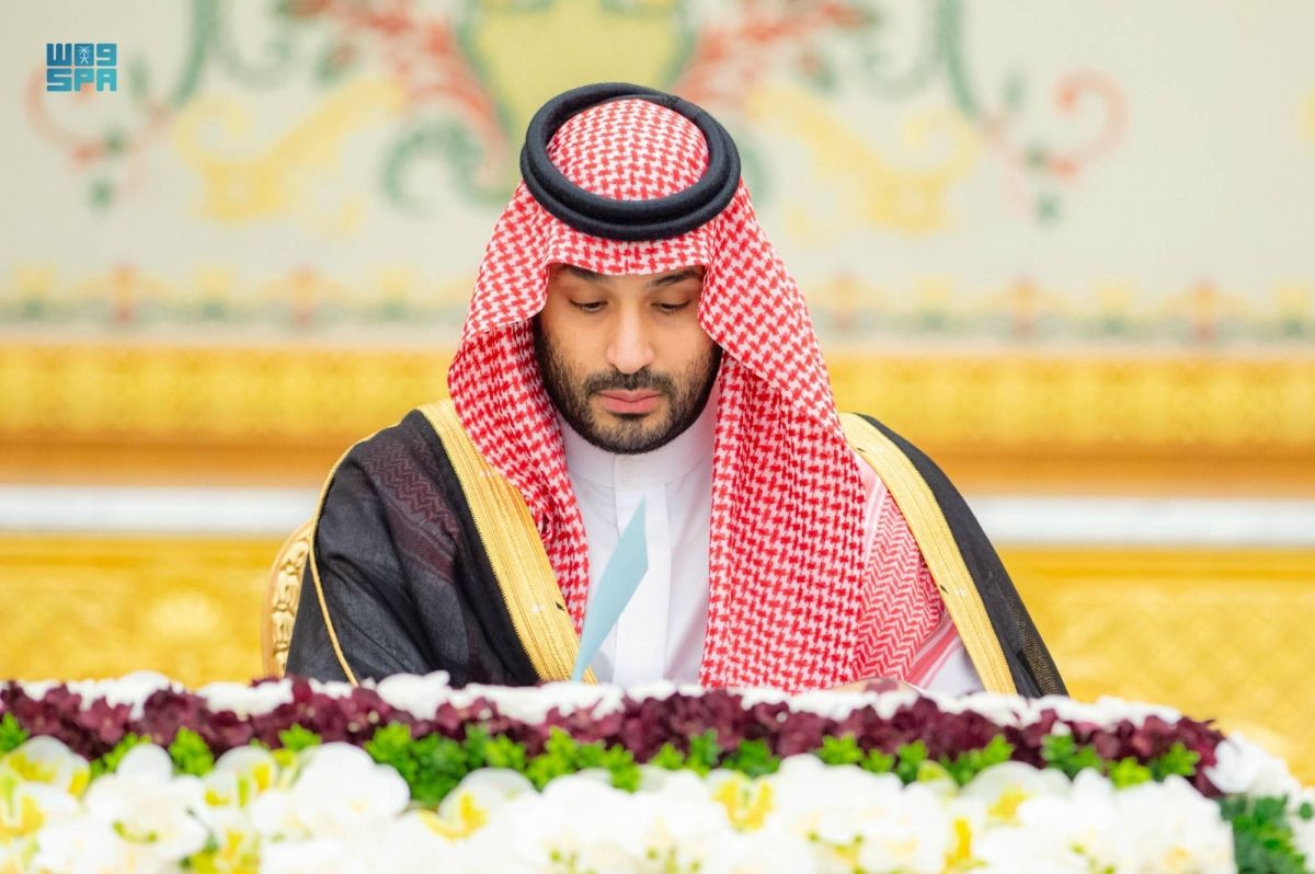 ولي العهد يرأس جلسة مجلس الوزراء في الرياض