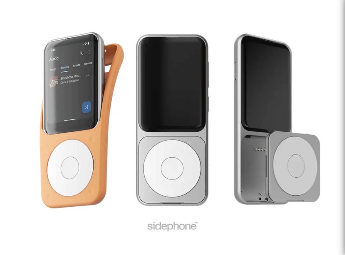 تكنولوجيا: الكشف عن جهاز “Sundial” الجديد يشبه iPod بلوحة مفاتيح قابلة للتبديل وهاتف بسيط فاخر بتصميم معياري