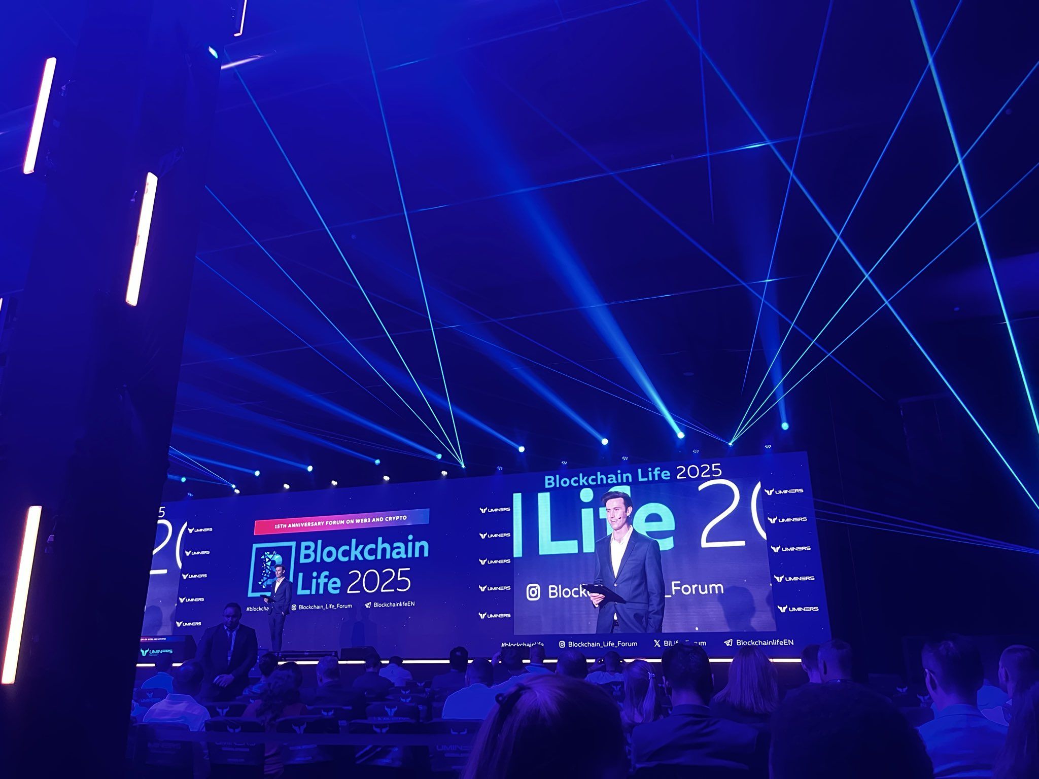 انطلاق فعاليات مؤتمر Blockchain Life في دبي وسط حضور كثيف واهتمام عالمي