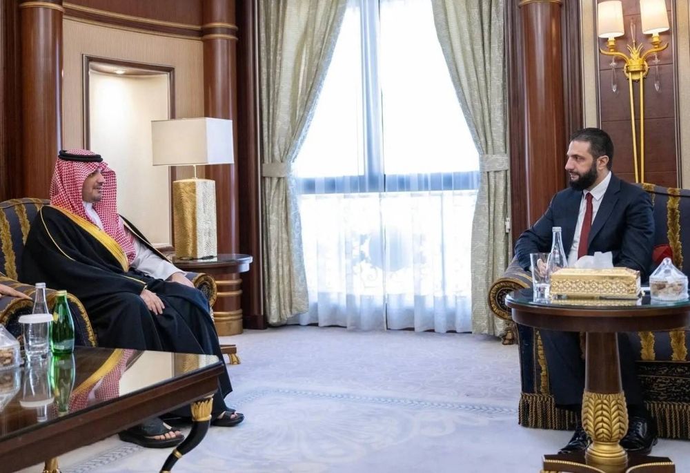 وزير الداخلية يبحث مع الرئيس السوري التعاون الأمني