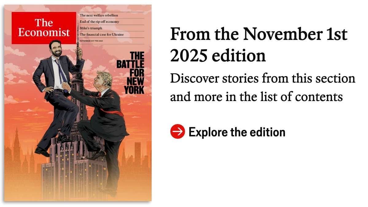 غلاف "ذي إيكونومست": كيف يهدد ترامب وممداني بتمزيق عاصمة العالم؟