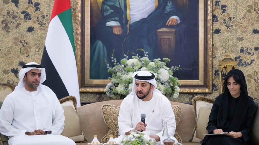 حمدان بن زايد يستقبل الفريق المنظم للمؤتمر العالمي للحفاظ على الطبيعة 2025