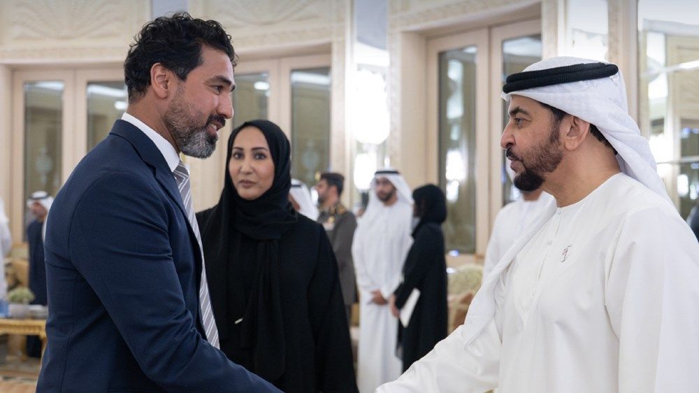 حمدان بن زايد يستقبل الفريق المنظم للمؤتمر العالمي للحفاظ على الطبيعة 2025