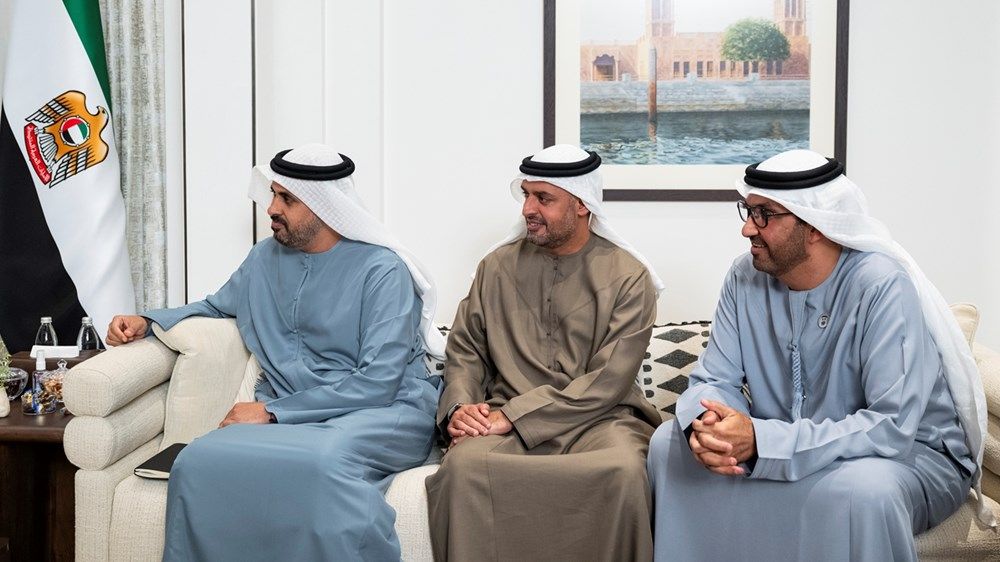 رئيس الدولة يستقبل رئيس المجلس الوطني الأميركي للطاقة ويشهد توقيع مذكرة تفاهم في مجال الطاقة والذكاء الاصطناعي بين البلدين