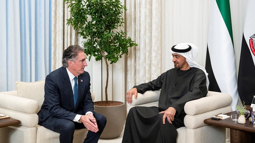 رئيس الدولة يستقبل رئيس المجلس الوطني الأميركي للطاقة ويشهد توقيع مذكرة تفاهم في مجال الطاقة والذكاء الاصطناعي بين البلدين