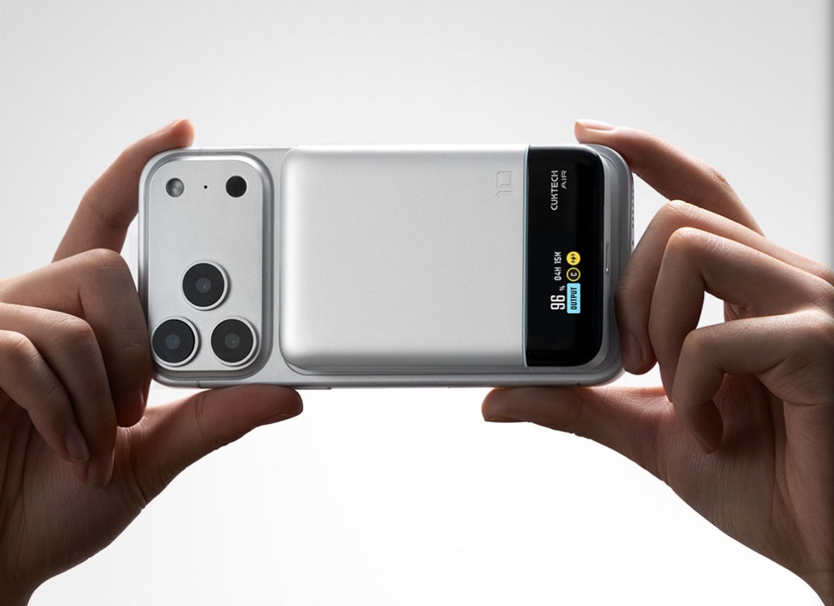 تكنولوجيا: Cuktech تطلق باور بنك مغناطيسي جديد بشاشة مدمجة وشحن سريع بقدرة 55 واط