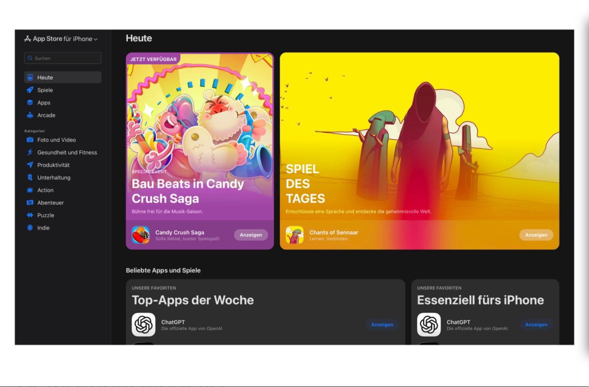 تكنولوجيا: أبل تطلق نسخة ويب جديدة كليًا لمتجر App Store على آيفون وماك وApple Watch وApple TV