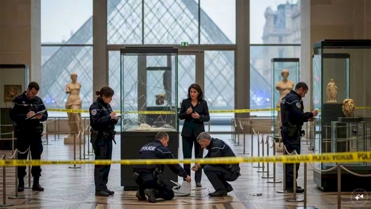 فضيحة في تأمين متحف اللوفر.. كلمة السر هي اللوفر!