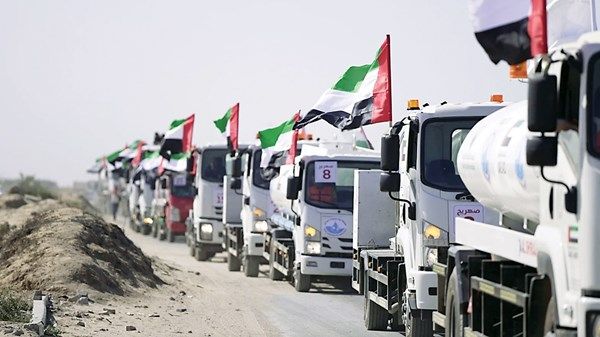 «الفارس الشهم 3».. عامان من الجهود الإنسانية في غزة