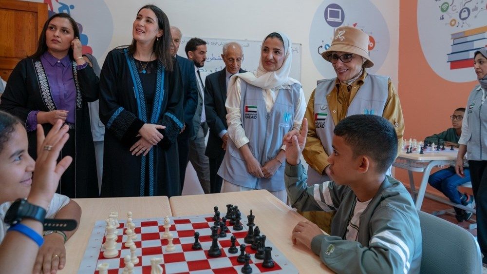 جواهر القاسمي تطلق مشاريع تنموية جديدة لمؤسسة «القلب الكبير» في المغرب