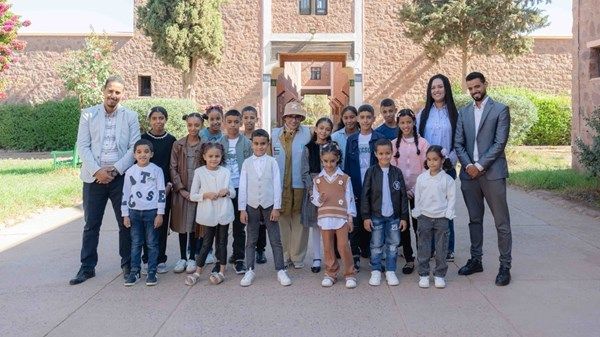 جواهر القاسمي تطلق مشاريع تنموية جديدة لمؤسسة «القلب الكبير» في المغرب