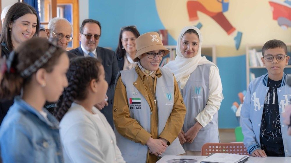 جواهر القاسمي تطلق مشاريع تنموية جديدة لمؤسسة «القلب الكبير» في المغرب