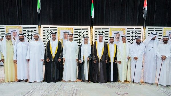 سعود بن صقر يحضر أفراح المعلا