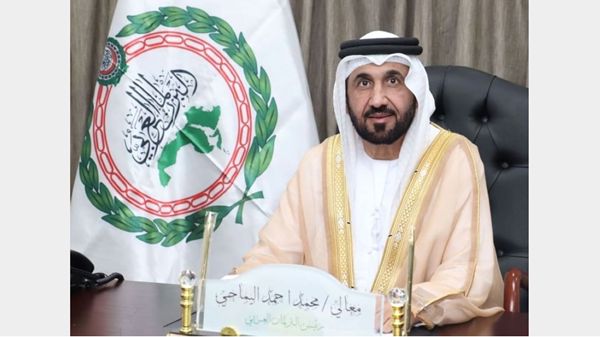 رئيس البرلمان العربي يشيد بتجربة الإمارات في توظيف الذكاء الاصطناعي بقطاع العدالة