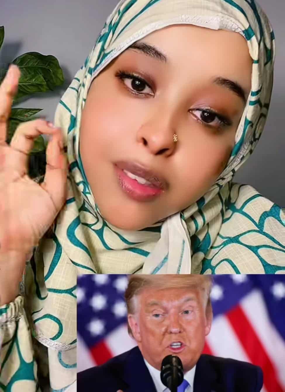 شاهد بالصورة والفيديو.. ناشطة سودانية حسناء: (بحسب قرار ترامب الجديد قد تُمنع من دخول أمريكا إذا كنت سمين أو ما بتنوم كويس)