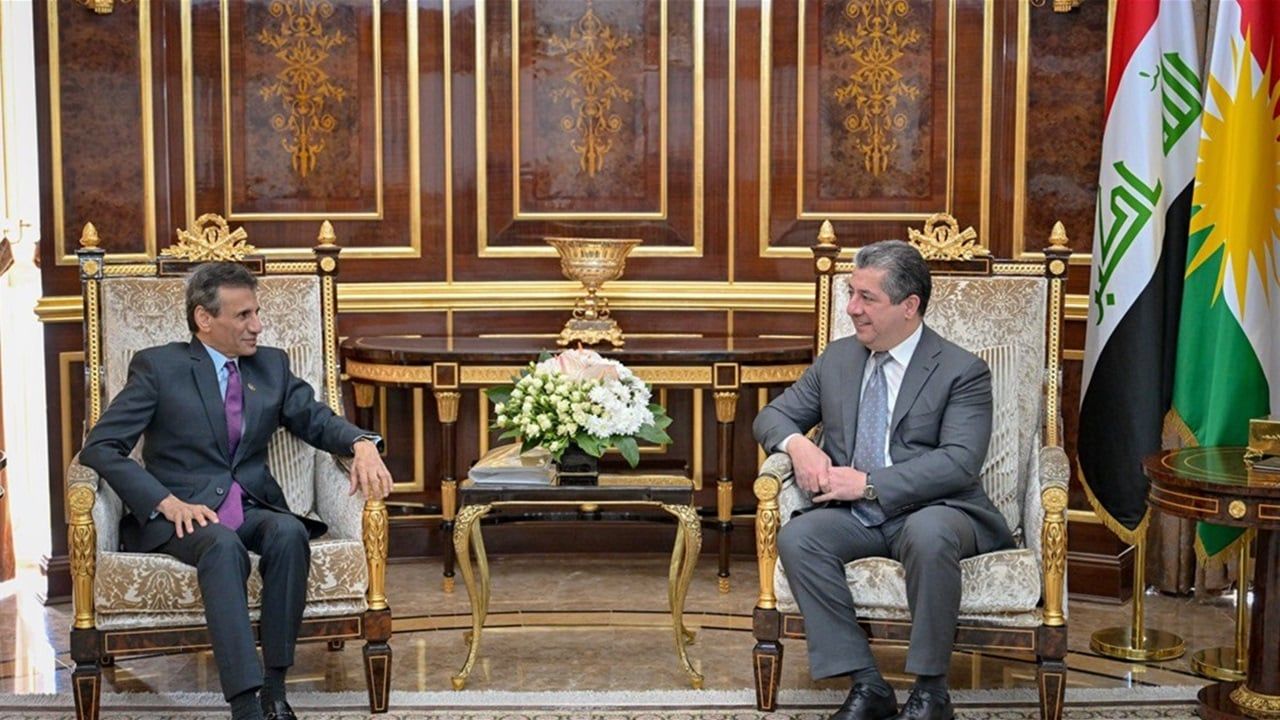 بارزاني والحسان يتفقان على ضرورة إجراء العملية الانتخابية بأجواء بعيدة عن أي خروق