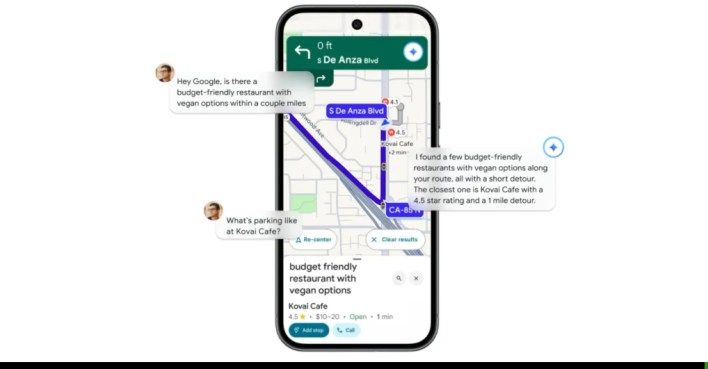 تكنولوجيا: Gemini يجعل Google Maps أذكى على اندرويد وiOS