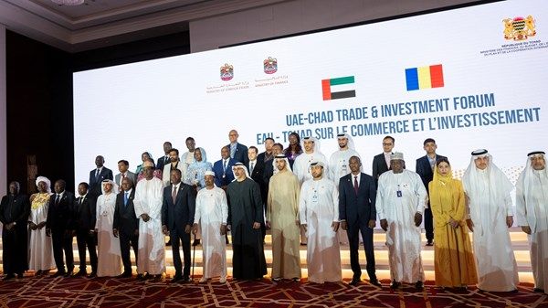 رئيس تشاد وخالد بن محمد بن زايد يشهدان الإعلان عن 18 مذكرة تفاهم بين الإمارات وتشاد