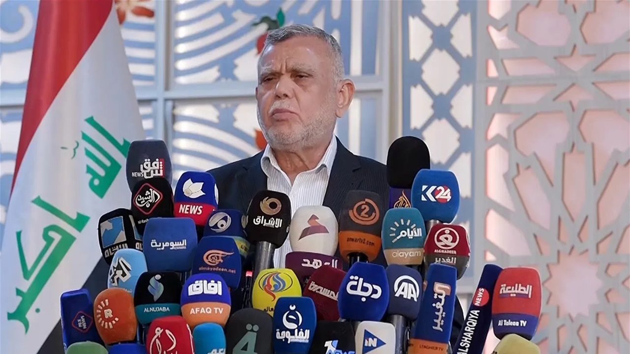 العامري يرد على التهديدات الاقتصادية الأمريكية للعراق: إلى جهنم