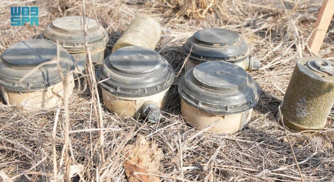 مشروع مسام ينزع 1,044 لغمًا خلال أسبوع لتعزيز سلامة المدنيين في اليمن