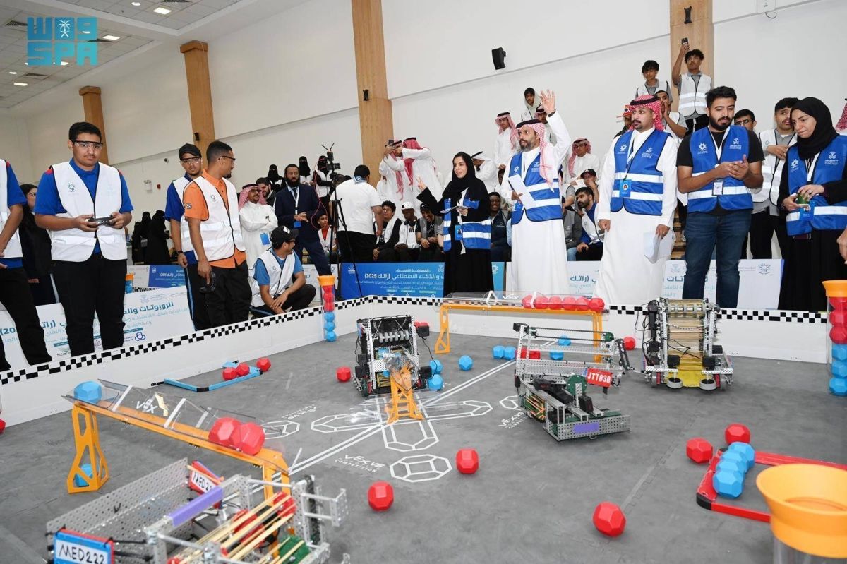 انطلاق فعاليات المسابقة التقنية للروبوتات «راتك 2025 » بالأحساء