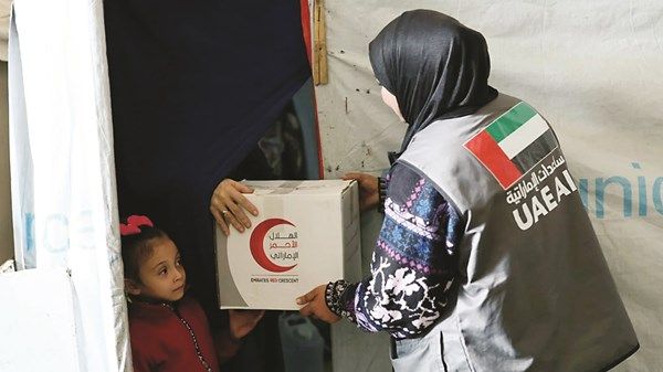 «الفارس الشهم 3» توزع طروداً صحية على الحوامل في غزة