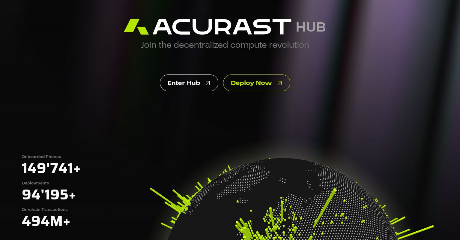Acurast تجمع 11 مليون دولار لتحويل الهواتف الذكية إلى عقد حوسبة سرّية