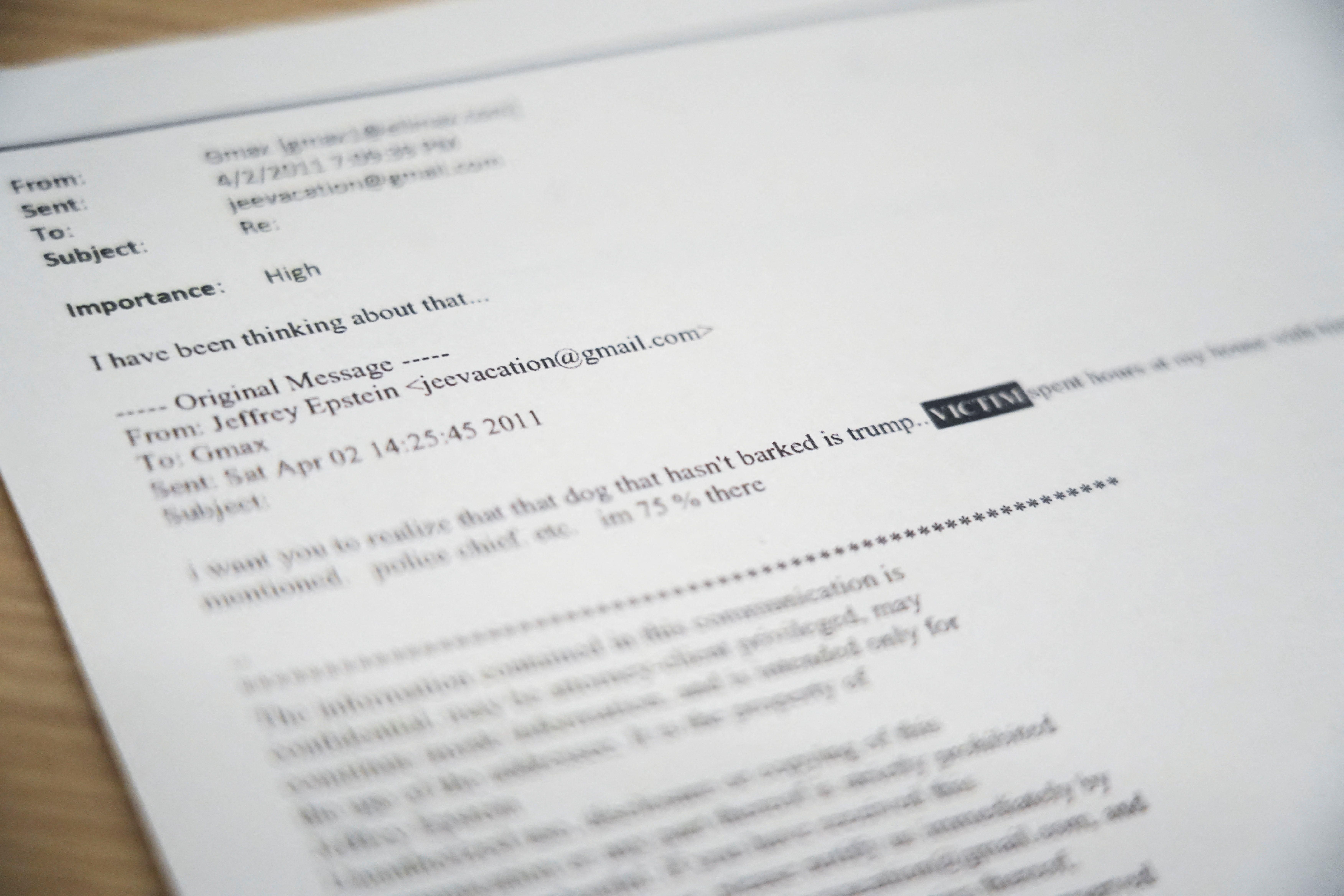 البيت الأبيض يرد على تسريبات إبستين عن ترامب بأنها "رواية زائفة"