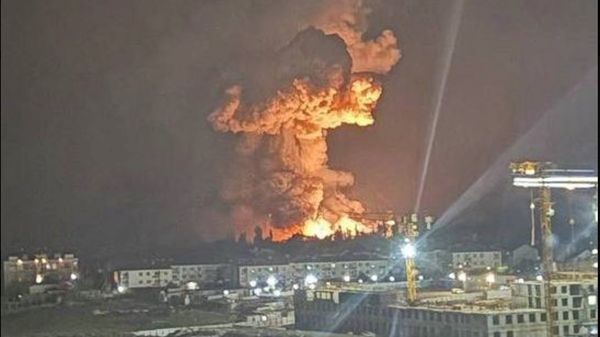 أوكرانيا تعلن قصف محطة نفط في روسيا