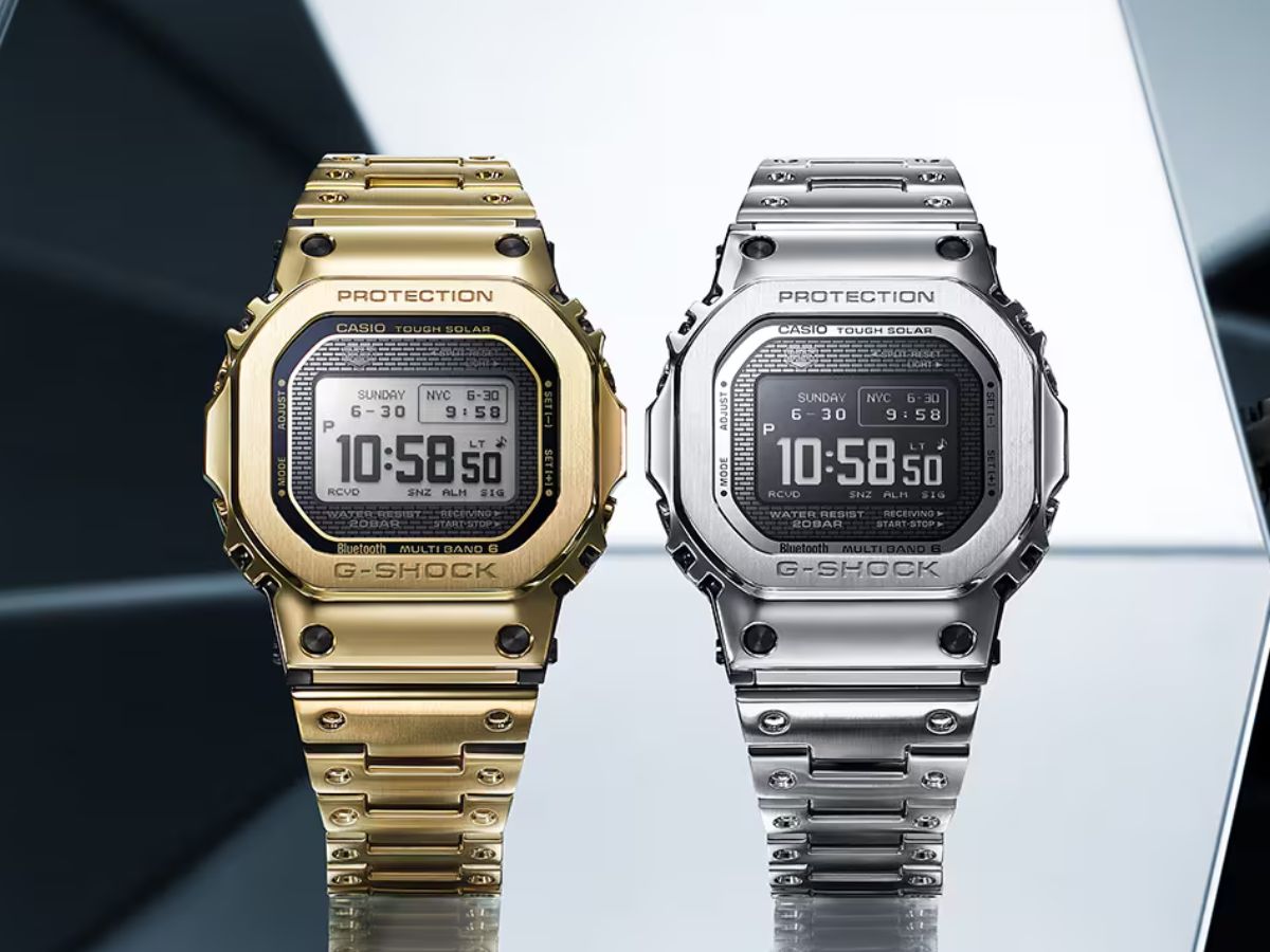 تكنولوجيا: كاسيو تطلق ساعات G-Shock GMW-BZ5000 معدنية بالكامل مع دعم بلوتوث وبسعر 605 دولار 