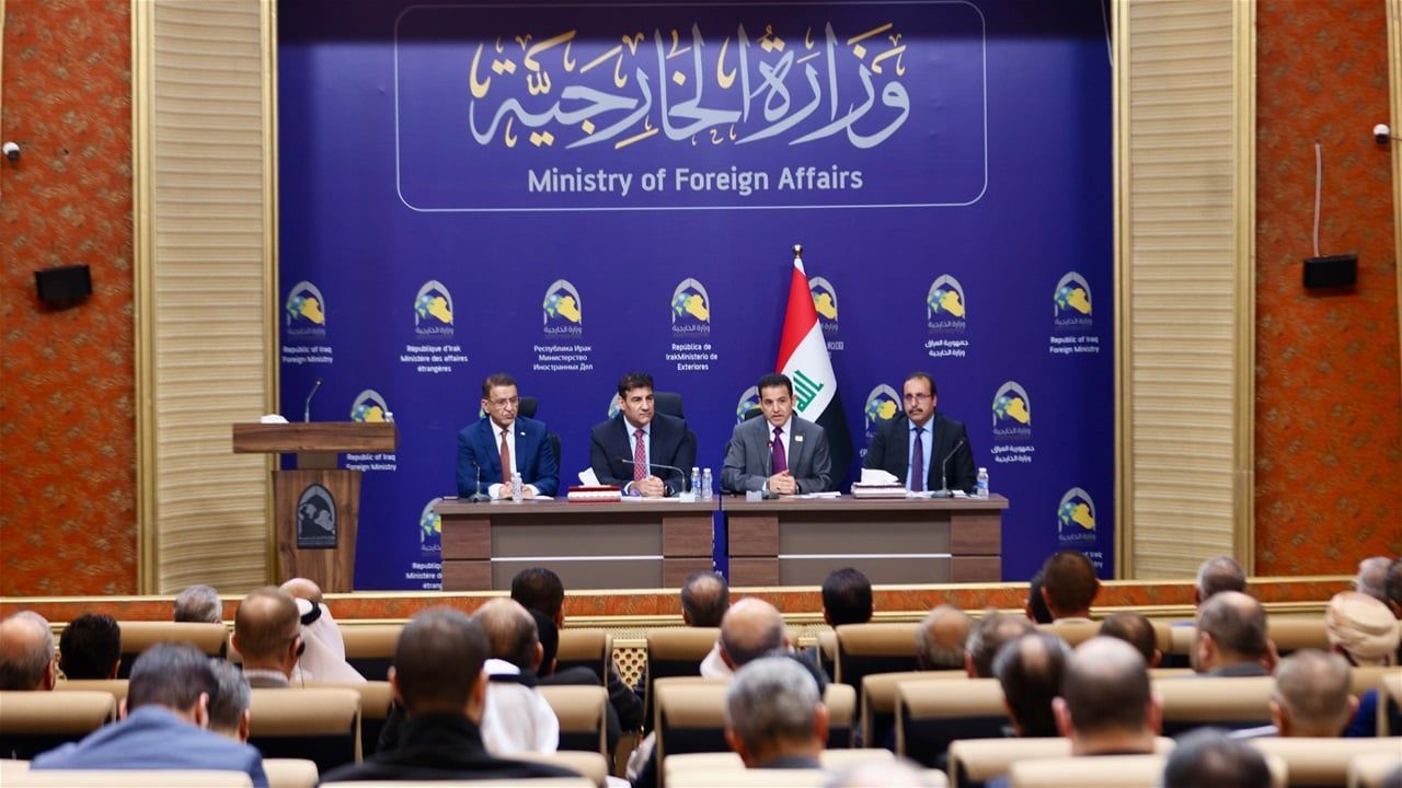 الأعرجي يترأس اجتماعا لرؤساء وممثلي البعثات والمنظمات الدولية العاملة في العراق